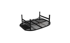 Bo-Camp Northgate Industrial Folding Table Oval 120 X 80 Cm -Quality Camping Shop 541927 3531062
