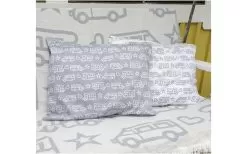 Pufz Pillowcase Caravan Gray / White