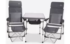 Crespo Set 213 Classic Table With 2 Chairs And Stools And Accessories -Quality Camping Shop 559039 3705209