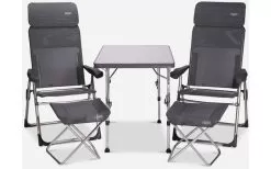 Crespo Set 213 Classic Table With 2 Chairs And Stools And Accessories -Quality Camping Shop 559102 3705215