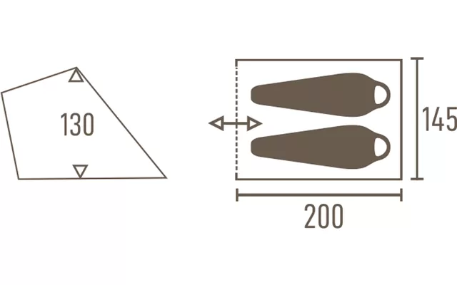 Tambu Yano Car Roof Tent For 2 People Brown 3 Tambu Yano Car Roof Tent For 2 People Brown