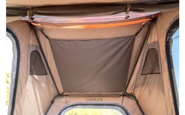 Tambu Yano Car Roof Tent For 2 People Brown 8 Tambu Yano Car Roof Tent For 2 People Brown - Image 6