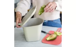 Koziol Cutting Board Snap S Nature Ash Grey