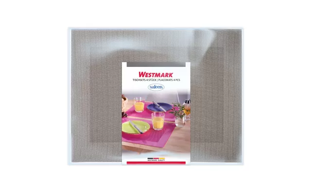 Westmark Home Placemats 4 Pieces 42 X 32 Cm Taupe Light 6 Westmark Home Placemats 4 Pieces 42 X 32 Cm Taupe Light - Image 4