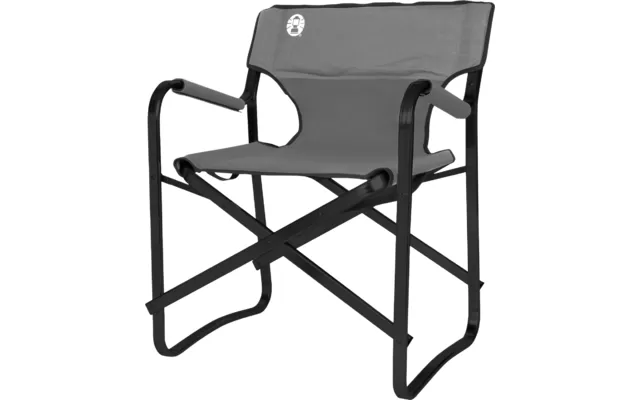 Coleman Deck Chair Folding Camping Chair 62 X 79 X 52 Cm Steel Black 3 Coleman Deck Chair Folding Camping Chair 62 X 79 X 52 Cm Steel Black