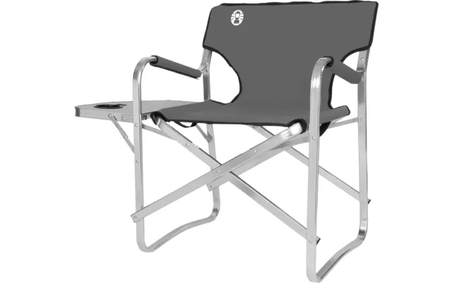 Coleman Deck Chair Folding Camping Chair 62 X 79 X 52 Cm Steel Black 4 Coleman Deck Chair Folding Camping Chair 62 X 79 X 52 Cm Steel Black - Image 2