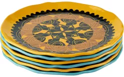 Rebel Outdoor Dessert Plate 22 Cm Brown -Quality Camping Shop 668337 4579077