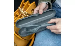 Koziol Cutlery Case KLIKK ETUI Nature Coral -Quality Camping Shop 674139 4594866