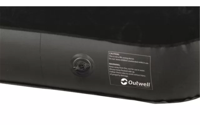 Outwell Classic Single Air Mattress 185 X 70 Cm Black / Gray 5 Outwell Classic Single Air Mattress 185 X 70 Cm Black / Gray - Image 3