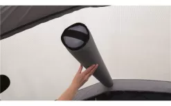 Outwell Forestville 6SA Inflatable Three Room Tunnel Tent 6 People Dark Blue -Quality Camping Shop 689874 4965902