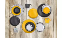 Mepal Flow Dinner Plate 260 Mm Ocean Blue -Quality Camping Shop 706886 4846292 1