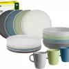 Brunner Tableware Set DOLOMIT -Quality Camping Shop 707225 4792517
