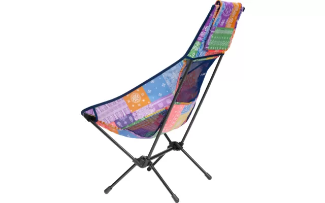 Helinox Chair Two Camping Chair Blue Bandanna Quilt 8 Helinox Chair Two Camping Chair Blue Bandanna Quilt - Image 6