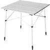 High Peak Seville Aluminum Camping Table 70 X 70 Cm Silver -Quality Camping Shop 729104 4871381