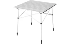 High Peak Seville Aluminum Camping Table 70 X 70 Cm Silver