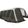 Outwell Queensdale 8PA Inflatable Tunnel Tent Five Room For 8 People -Quality Camping Shop 733898 5123288