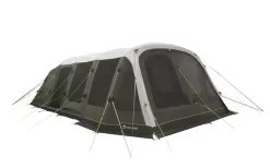 Outwell Queensdale 8PA Inflatable Tunnel Tent Five Room For 8 People -Quality Camping Shop 733904 5123300