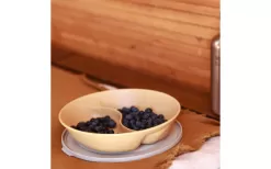 Koziol Connect Separee Menu Plate With Lid 1.5 Liters Nature Leaf Green -Quality Camping Shop 735287 4917041 1