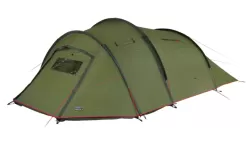 High Peak Falcon 4 Person Tunnel Tent With Porch Dark Green -Quality Camping Shop 735425 5033798