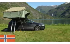 Gordigear Roof Tent Plus For 3 People With Storage Area 165 X 320 Cm Gray