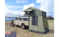 Gordigear Roof Tent 180 Plus For 4 People With Awning 180 X 320 Cm Gray -Quality Camping Shop 737417 4968815