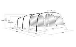 Outwell Avondale 5PA -Quality Camping Shop 737546 4971980