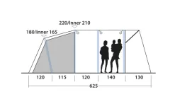 Outwell Avondale 5PA -Quality Camping Shop 737549 4971986