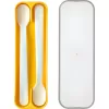 Mepal Mio Feeding Spoon Set 2 Pieces Yellow -Quality Camping Shop 742127 4982393