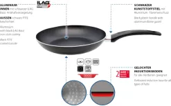 Elo Basic Bratprofi Frying Pan Induction 20 Cm Black / Silver 7 Elo Basic Bratprofi Frying Pan Induction 20 Cm Black / Silver -Quality Camping Shop 758138 5079071