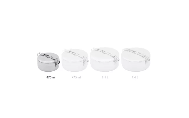 Alpine Stowaway Stainless Steel Pot 475 Ml 6 Alpine Stowaway Stainless Steel Pot 475 Ml - Image 4