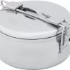 Alpine Stowaway Stainless Steel Pot 475 Ml -Quality Camping Shop 763274 5128292