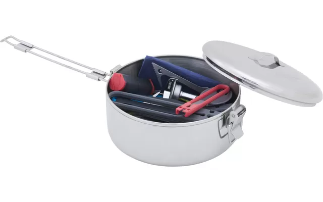 Alpine Stowaway Stainless Steel Pot 475 Ml 4 Alpine Stowaway Stainless Steel Pot 475 Ml - Image 2