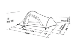 Robens Challenger 3XE Tunnel Tent Green 11 Robens Challenger 3XE Tunnel Tent Green -Quality Camping Shop 771890 5131130