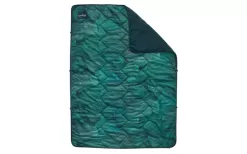 Therm-a-Rest Stellar Blanket Camping Green Wave Print