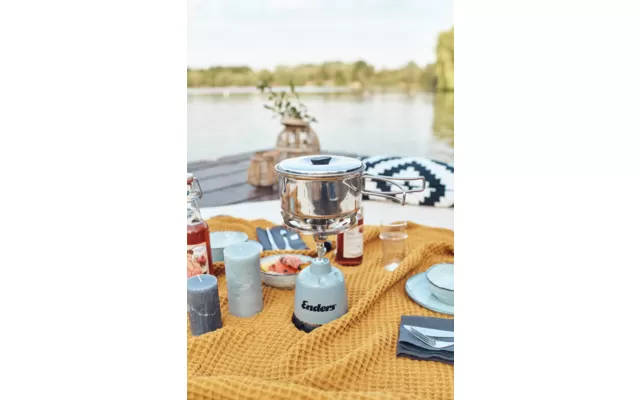 Enders CULINA Camping Pot Set Stainless Steel 5 Enders CULINA Camping Pot Set Stainless Steel - Image 3