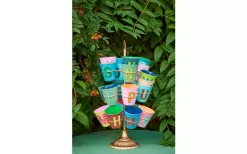 Rice Melamine Mug Medium 9 Cm Cream With Letter G