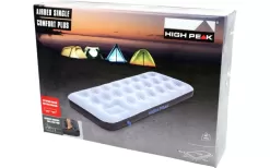 High Peak Comfort Plus Air Bed With Integrated Pump 185 X 74 Cm Gray / Blue / Black Single -Quality Camping Shop 815078 5293652